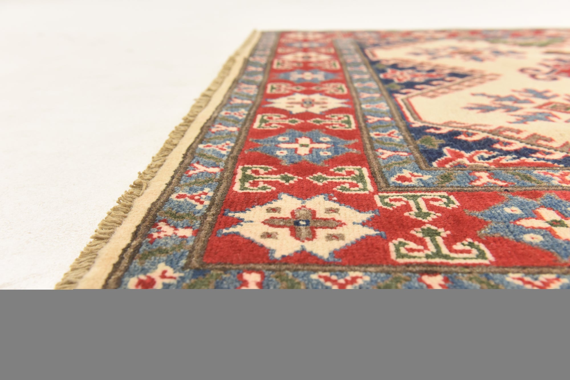 3' 10 x 6' 2 Hand Knotted Kazak Rug