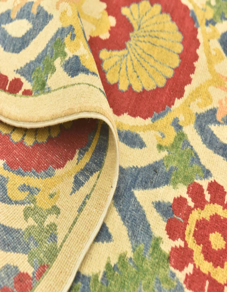 Detail image of 5' x 7' 4  Hand Knotted Kazak Rug