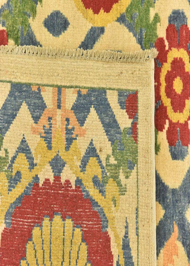 5' x 7' 4 Hand Knotted Kazak Rug