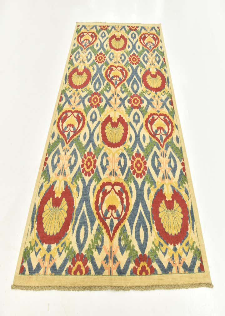 5' x 7' 4 Hand Knotted Kazak Rug