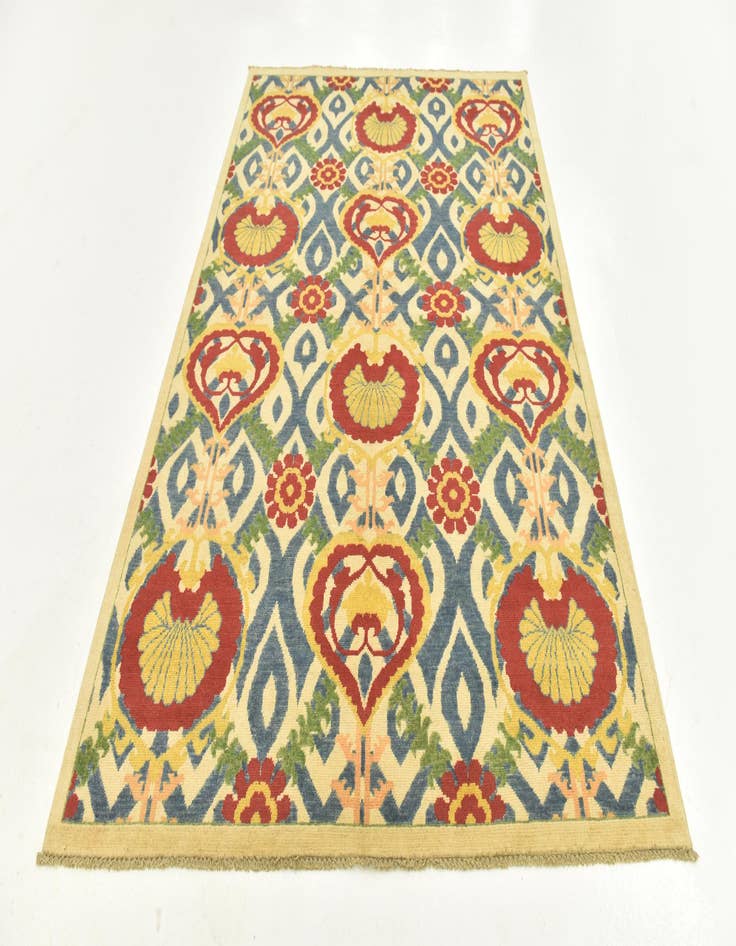 Detail image of 5' x 7' 4 Hand Knotted Kazak Rug