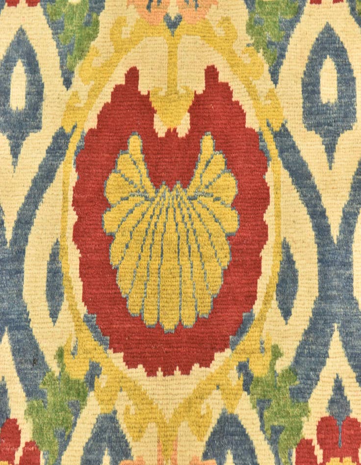 Detail image of 5' x 7' 4  Hand Knotted Kazak Rug