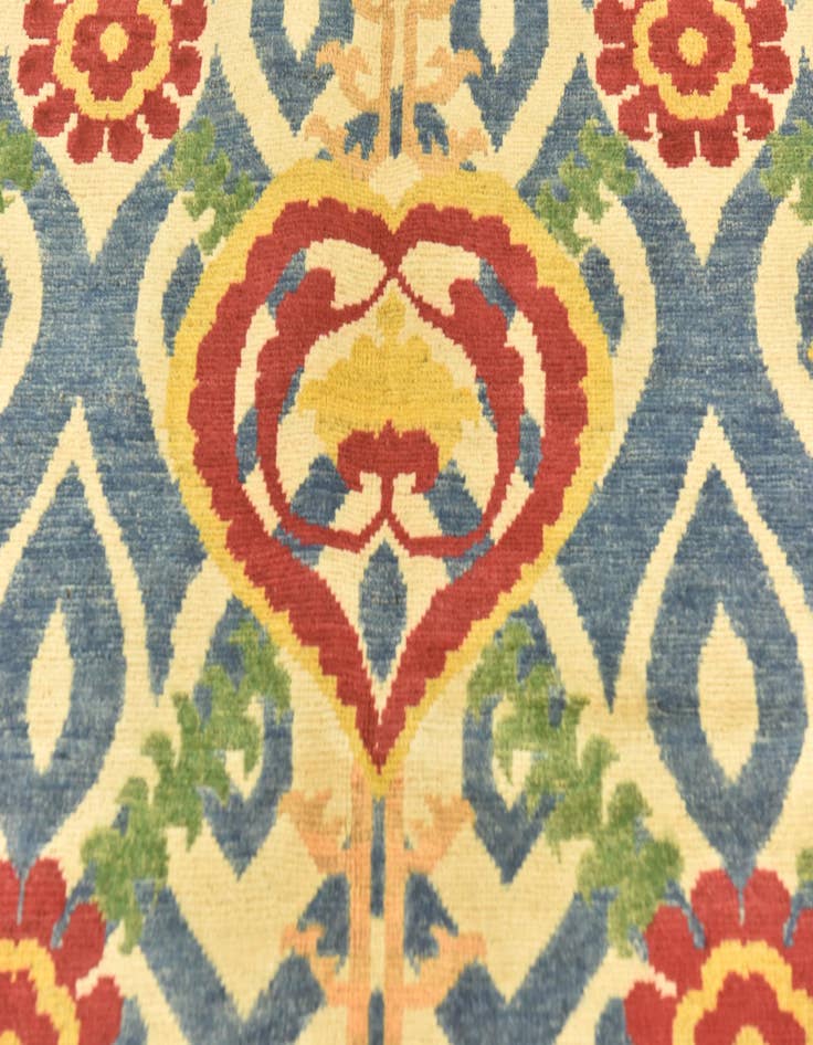 Detail image of 5' x 7' 4  Hand Knotted Kazak Rug