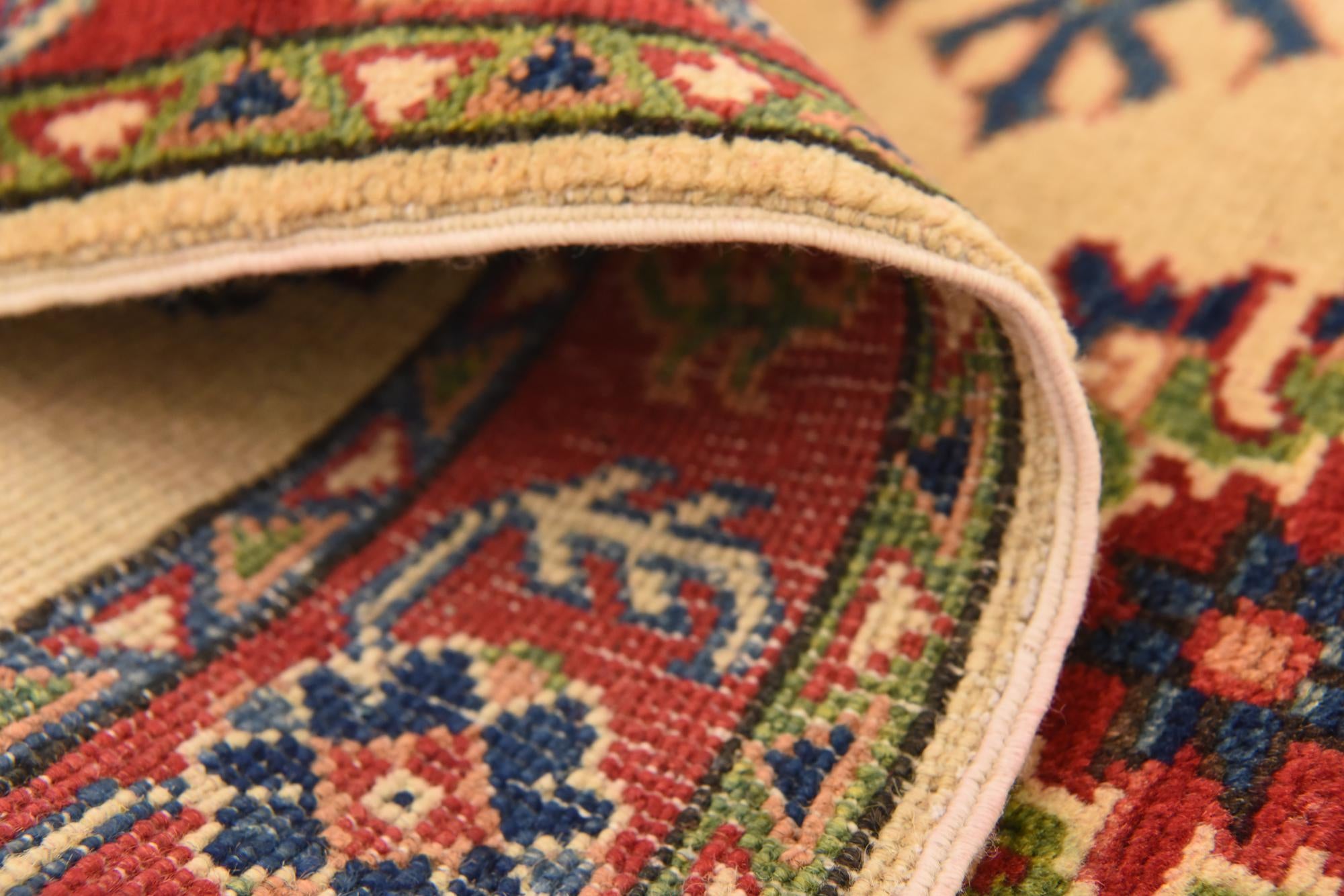 2' 8 x 4' 1 Hand Knotted Kazak Rug