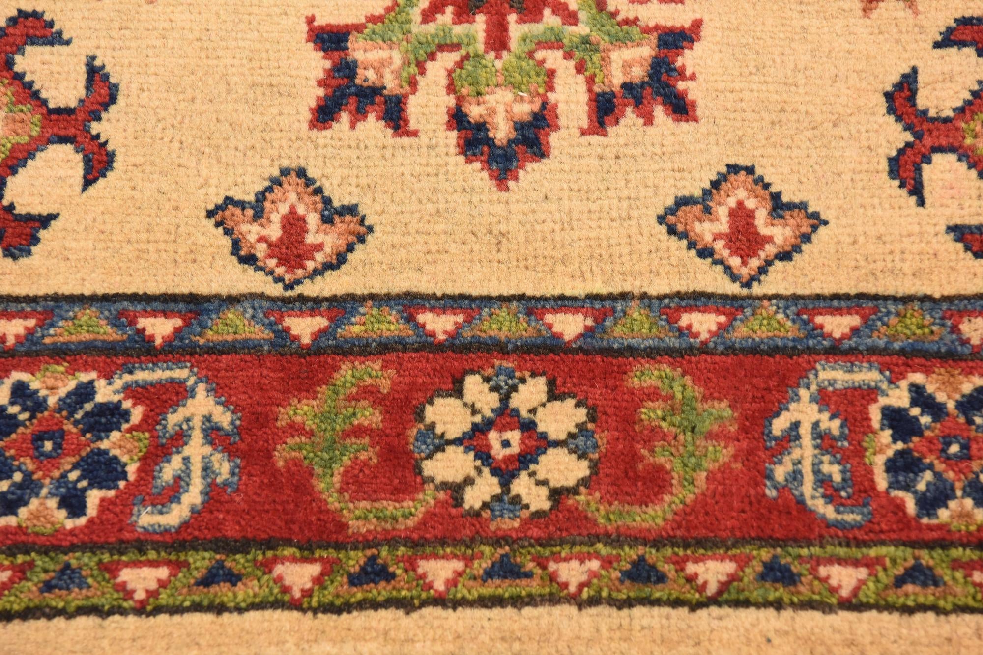 2' 8 x 4' 1 Hand Knotted Kazak Rug
