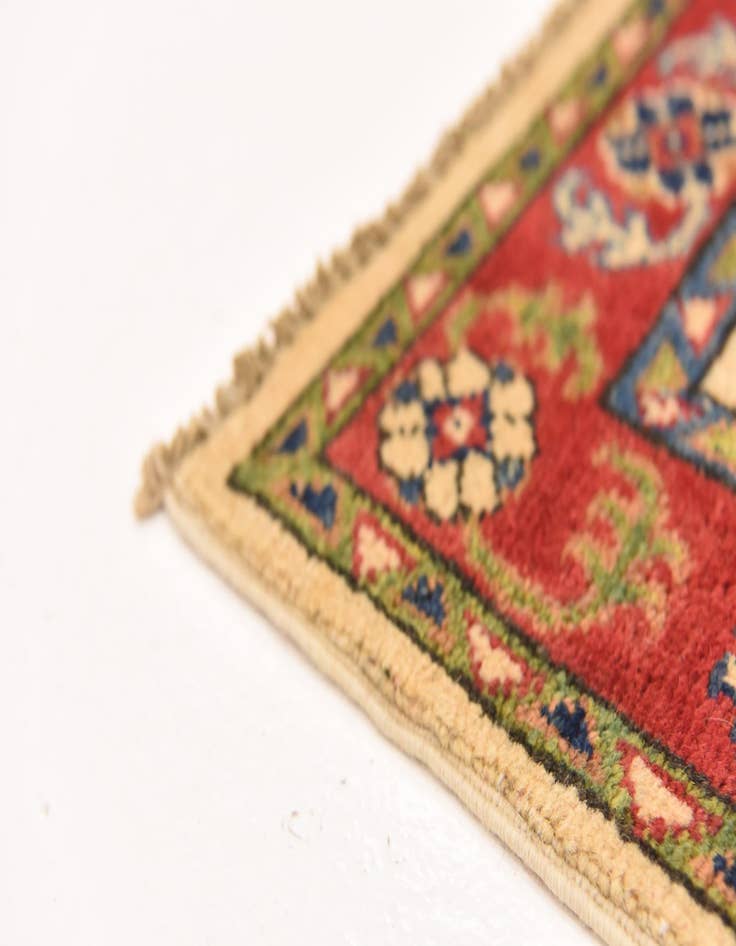 Detail image of 2' 8 x 4' 1  Hand Knotted Kazak Rug