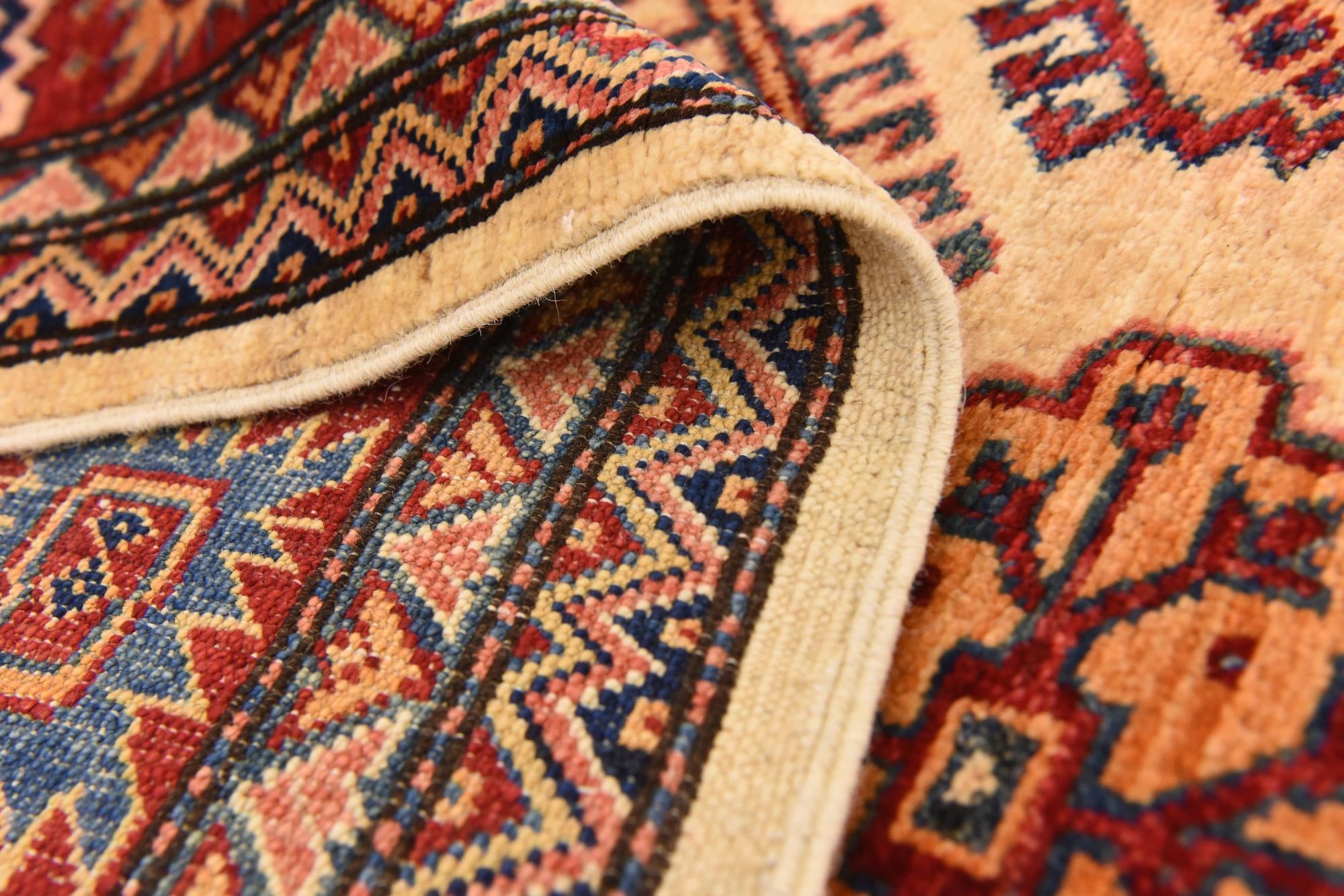 5' 7 x 8' 3 Hand Knotted Kazak Oriental Rug