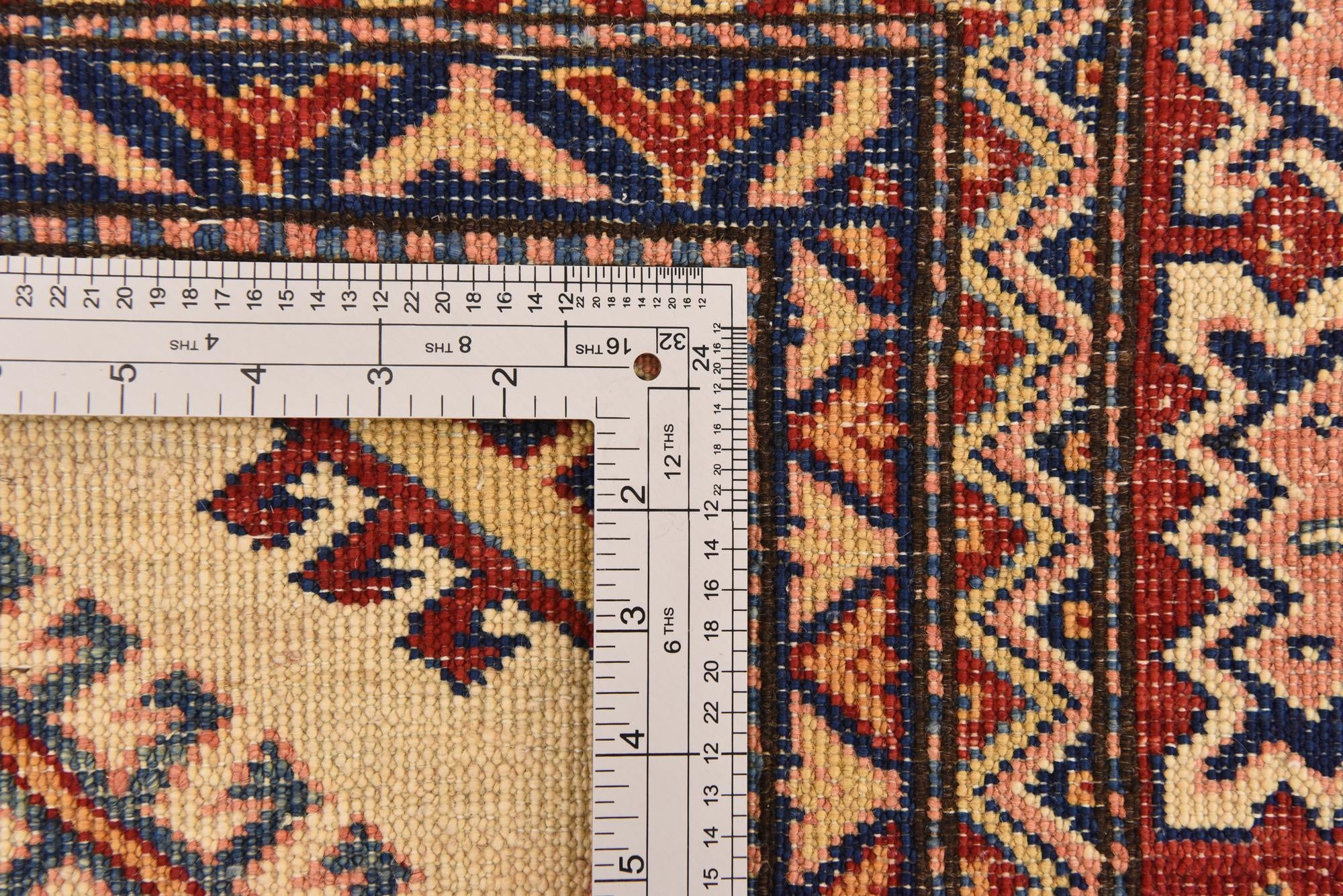 5' 7 x 8' 3 Hand Knotted Kazak Oriental Rug