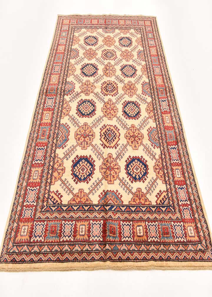 5' 7 x 8' 3 Hand Knotted Kazak Oriental Rug