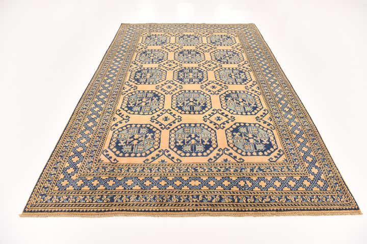 6' 6 x 10' Hand Knotted Kazak Rug