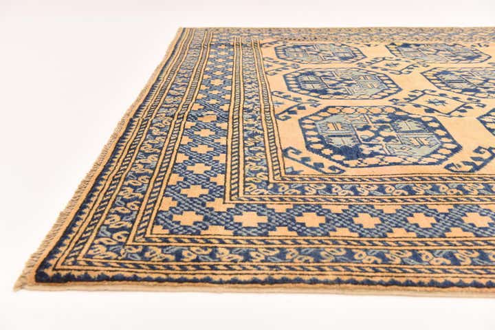 6' 6 x 10' Hand Knotted Kazak Rug