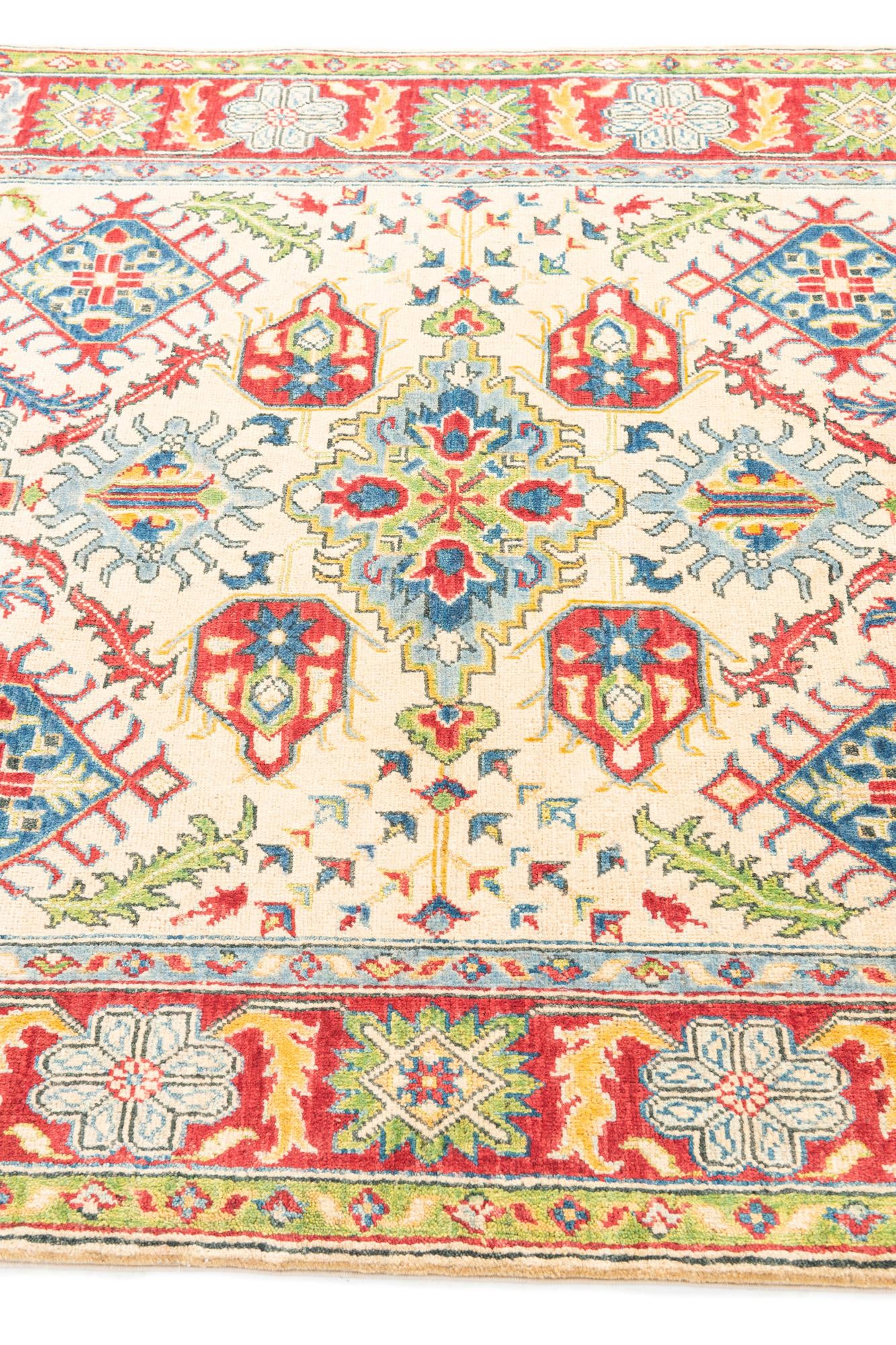 5' x 6' 8 Hand Knotted Kazak Rug