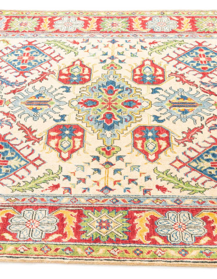 Detail image of 5' x 6' 8  Hand Knotted Kazak Rug