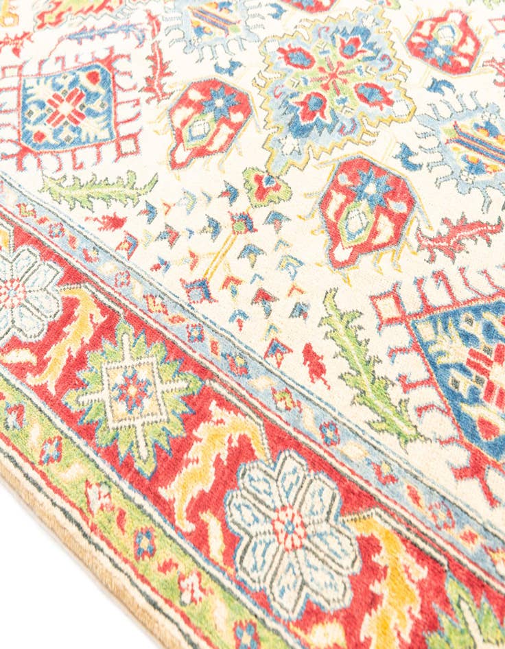 Detail image of 5' x 6' 8  Hand Knotted Kazak Rug