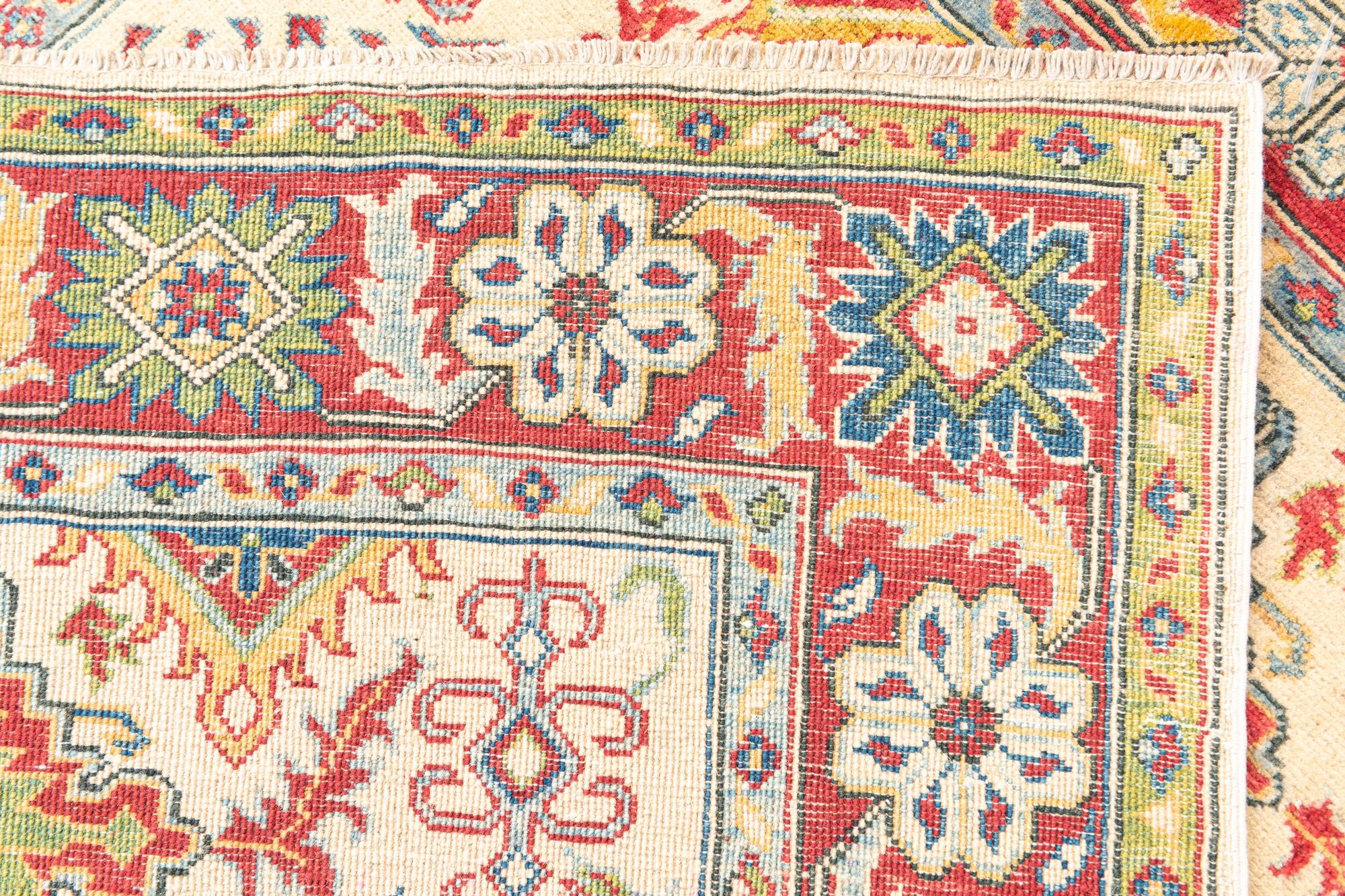 5' x 6' 8 Hand Knotted Kazak Rug