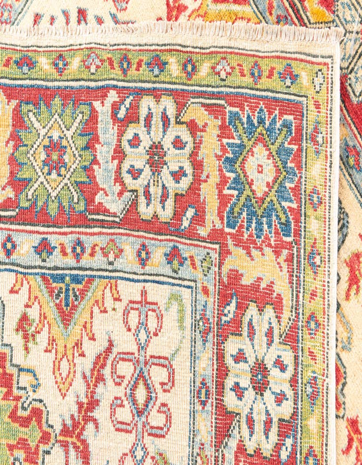 Detail image of 5' x 6' 8  Hand Knotted Kazak Rug