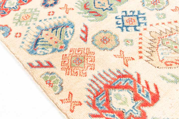 5' 2 x 7' 10 Hand Knotted Kazak Rug