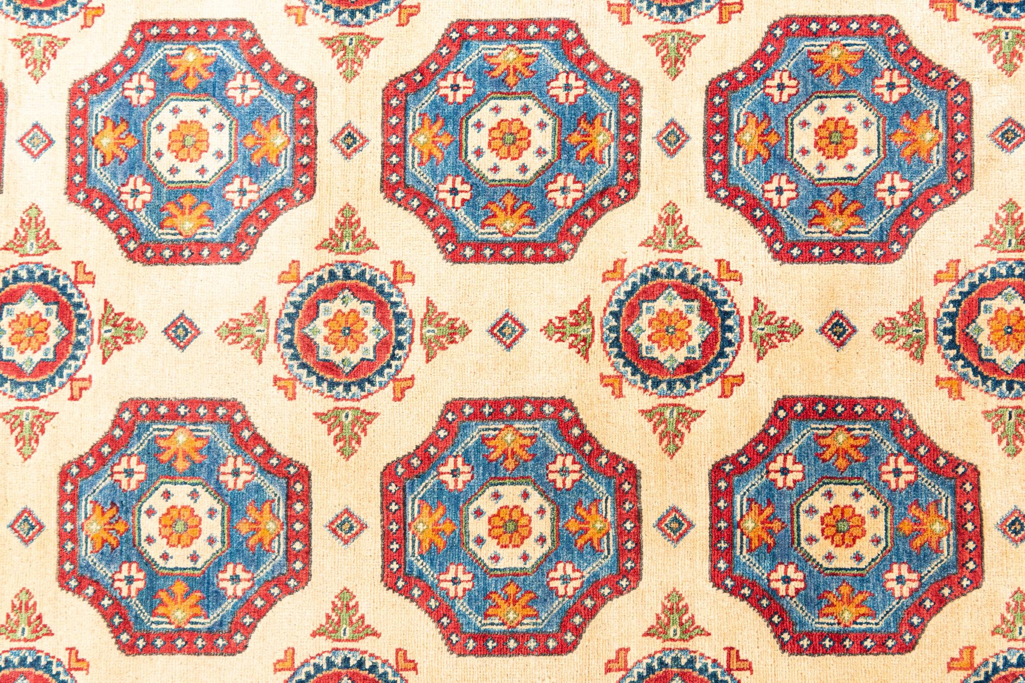 6' 6 x 9' 5 Hand Knotted Kazak Rug