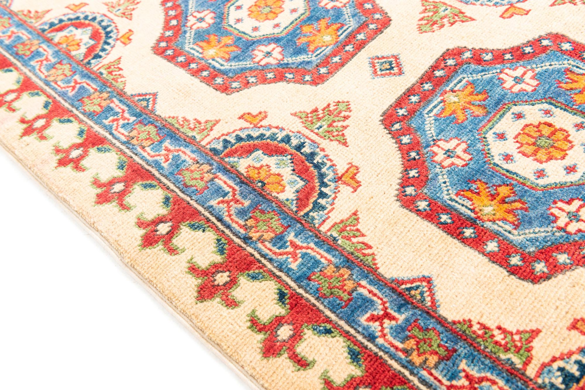 6' 6 x 9' 5 Hand Knotted Kazak Rug