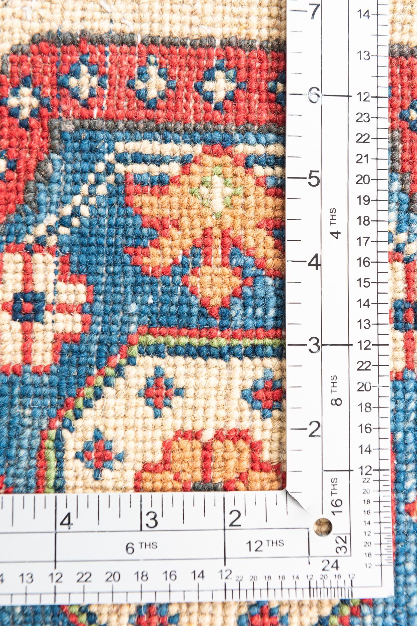 6' 6 x 9' 5 Hand Knotted Kazak Rug
