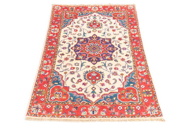 2' 6 x 4' 3 Hand Knotted Kazak Rug