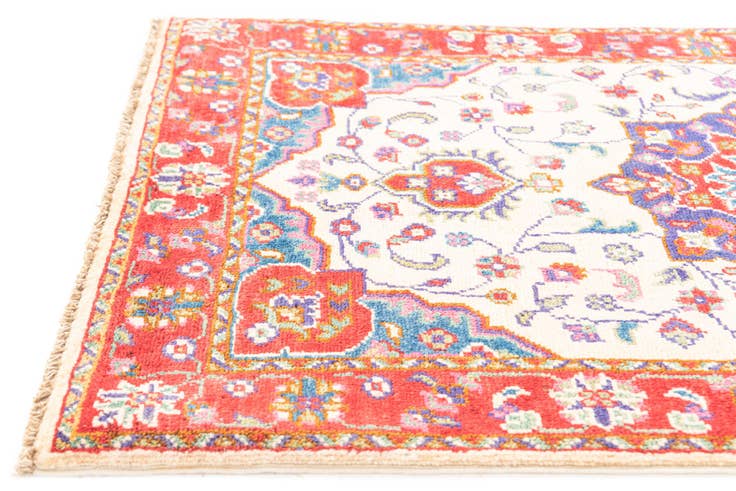 Detail image of 2' 6 x 4' 3 Hand Knotted Kazak Rug