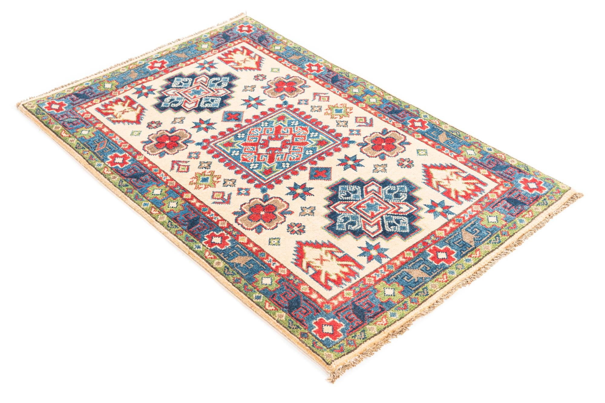 2' 8 x 4' 2 Hand Knotted Kazak Rug