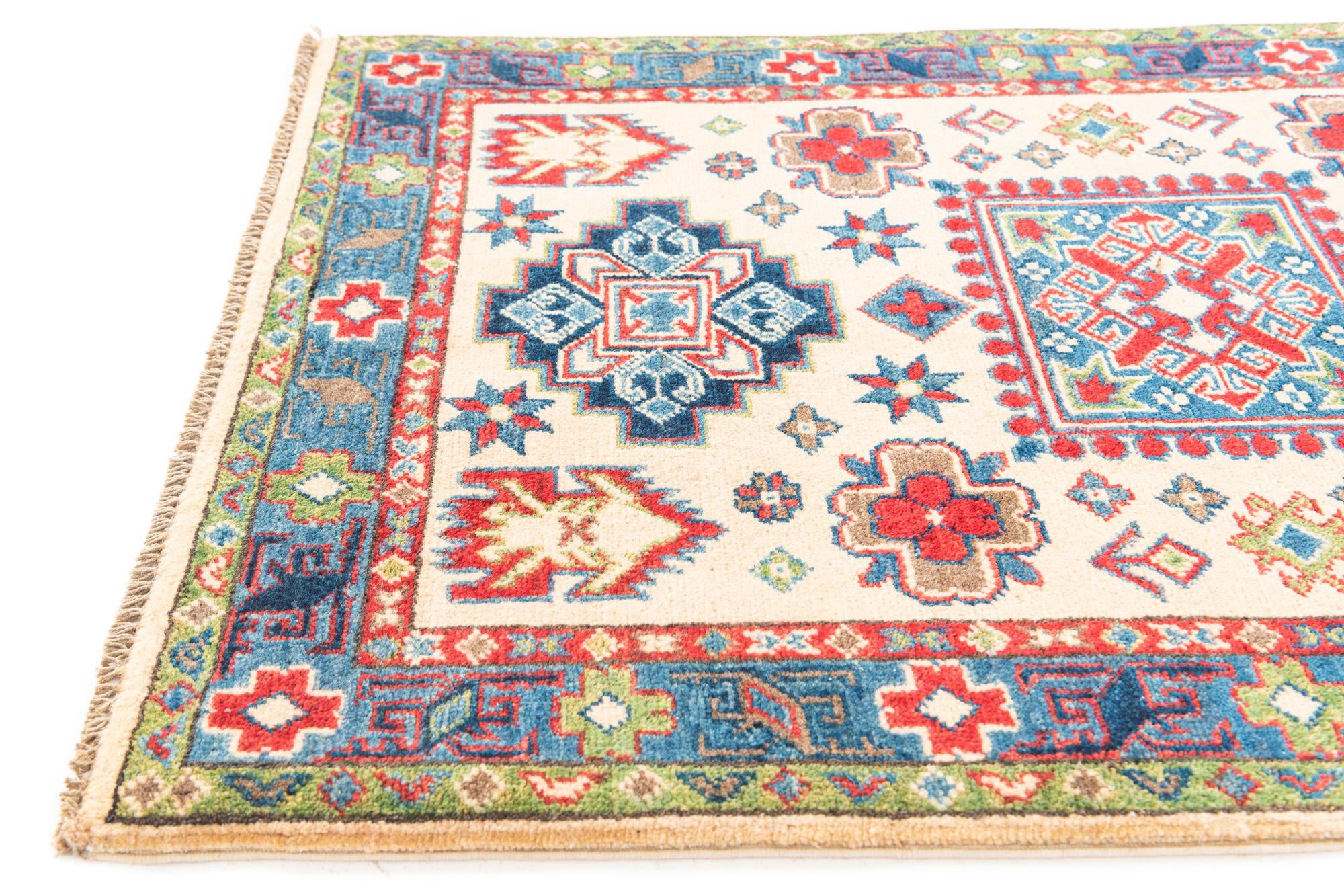 2' 8 x 4' 2 Hand Knotted Kazak Rug