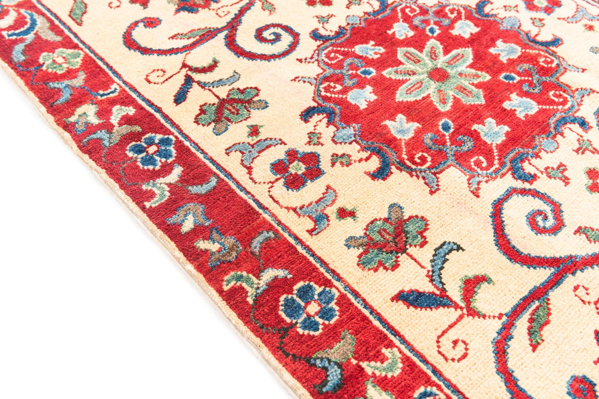 2' 9 x 4' Hand Knotted Kazak Rug