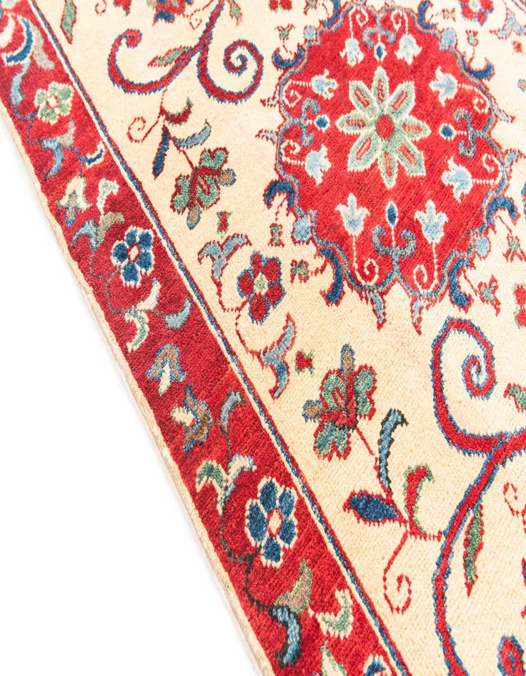 Detail image of 2' 9 x 4'  Hand Knotted Kazak Rug