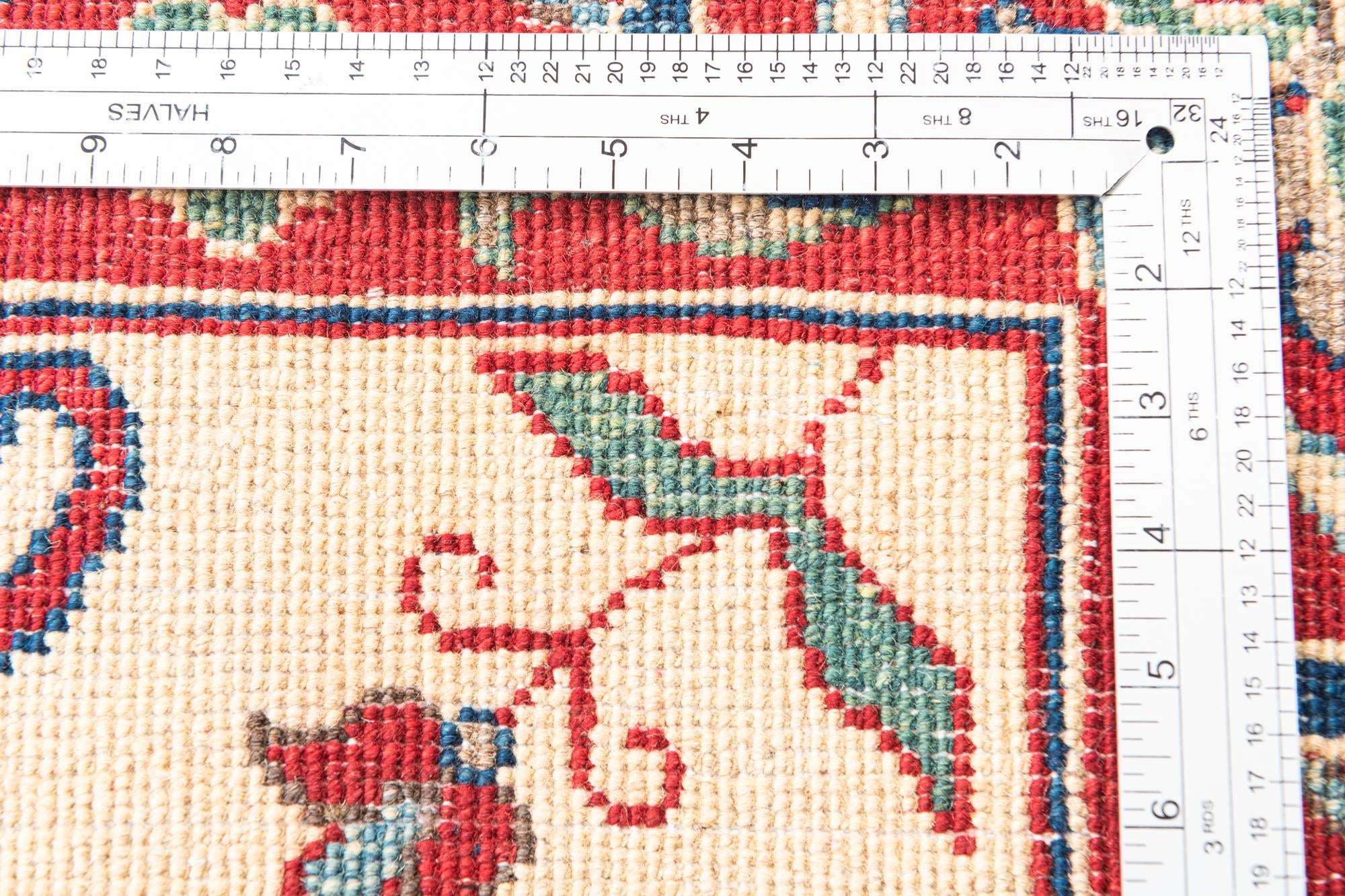 2' 9 x 4' Hand Knotted Kazak Rug