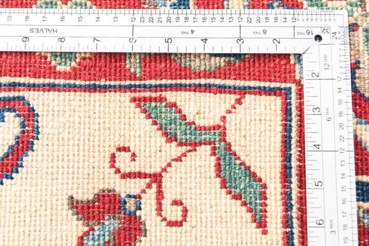 2' 9 x 4' Hand Knotted Kazak Rug