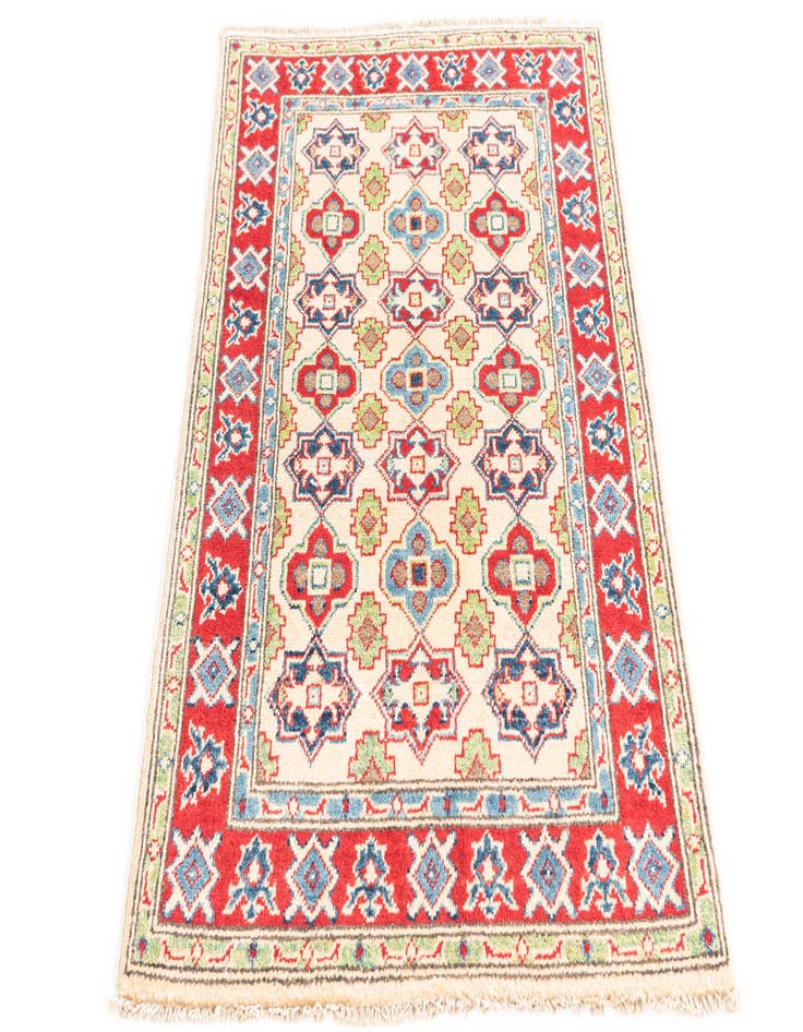 Detail image of 2' 8 x 4' 2  Hand Knotted Kazak Rug