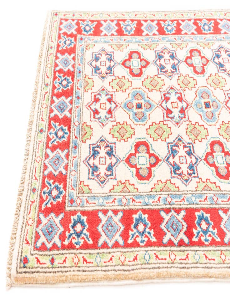 Detail image of 2' 8 x 4' 2  Hand Knotted Kazak Rug