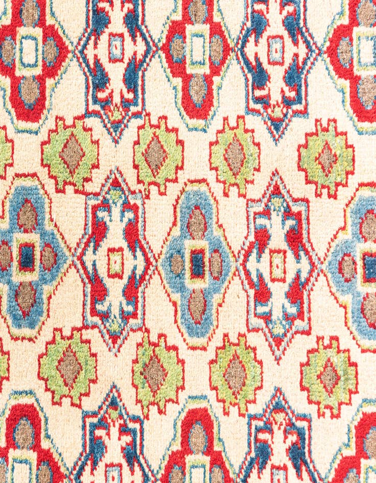 Detail image of 2' 8 x 4' 2  Hand Knotted Kazak Rug