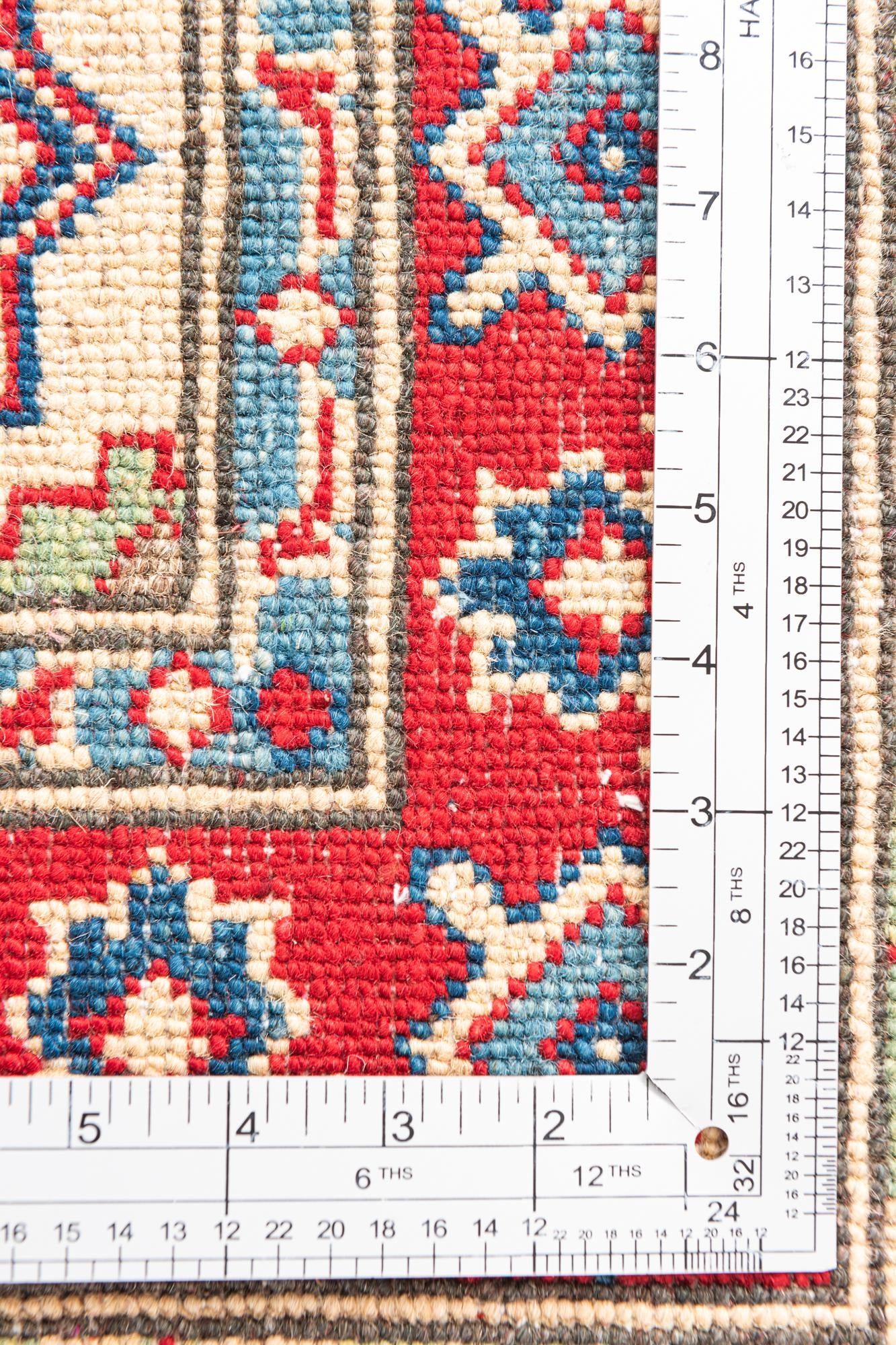 2' 8 x 4' 2 Hand Knotted Kazak Rug