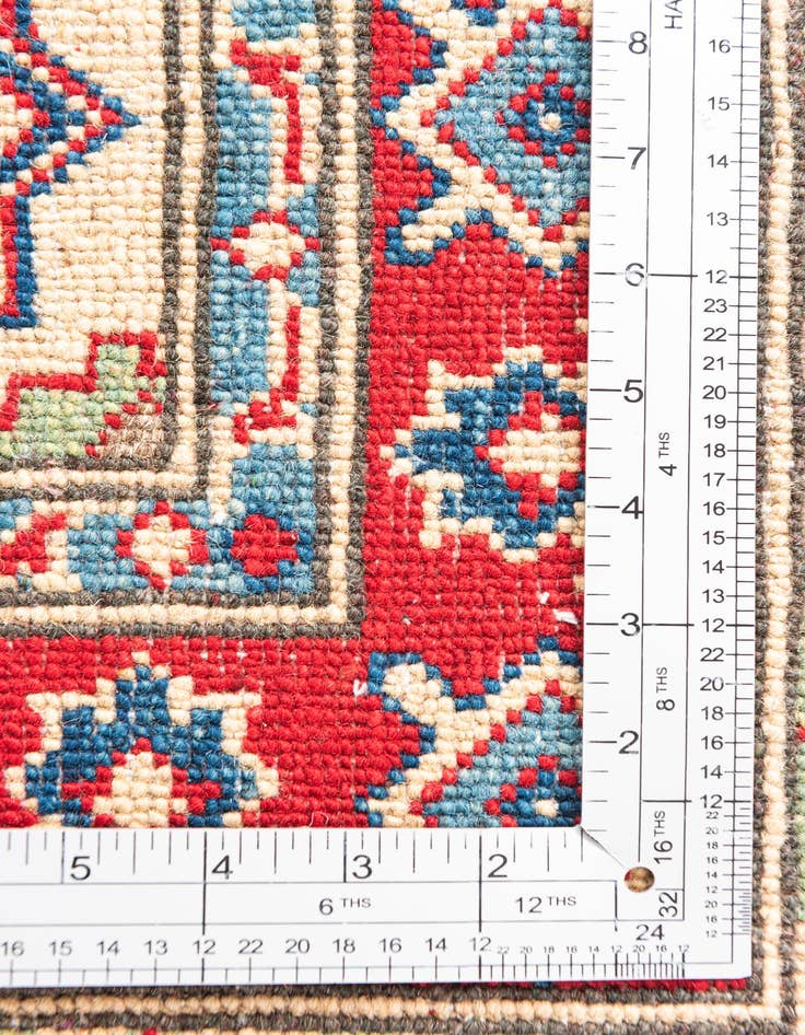 Detail image of 2' 8 x 4' 2  Hand Knotted Kazak Rug