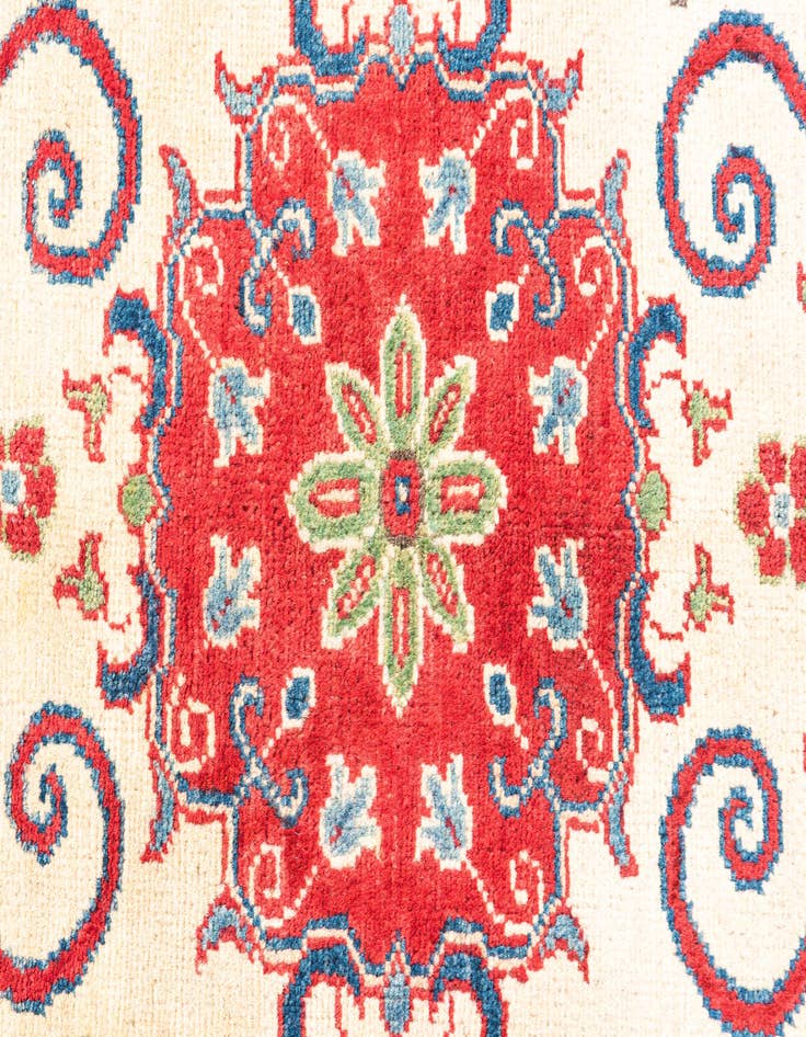 Detail image of 2' 8 x 4' 2 Hand Knotted Kazak Rug