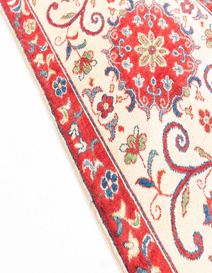 Detail image of 2' 8 x 4' 2 Hand Knotted Kazak Rug