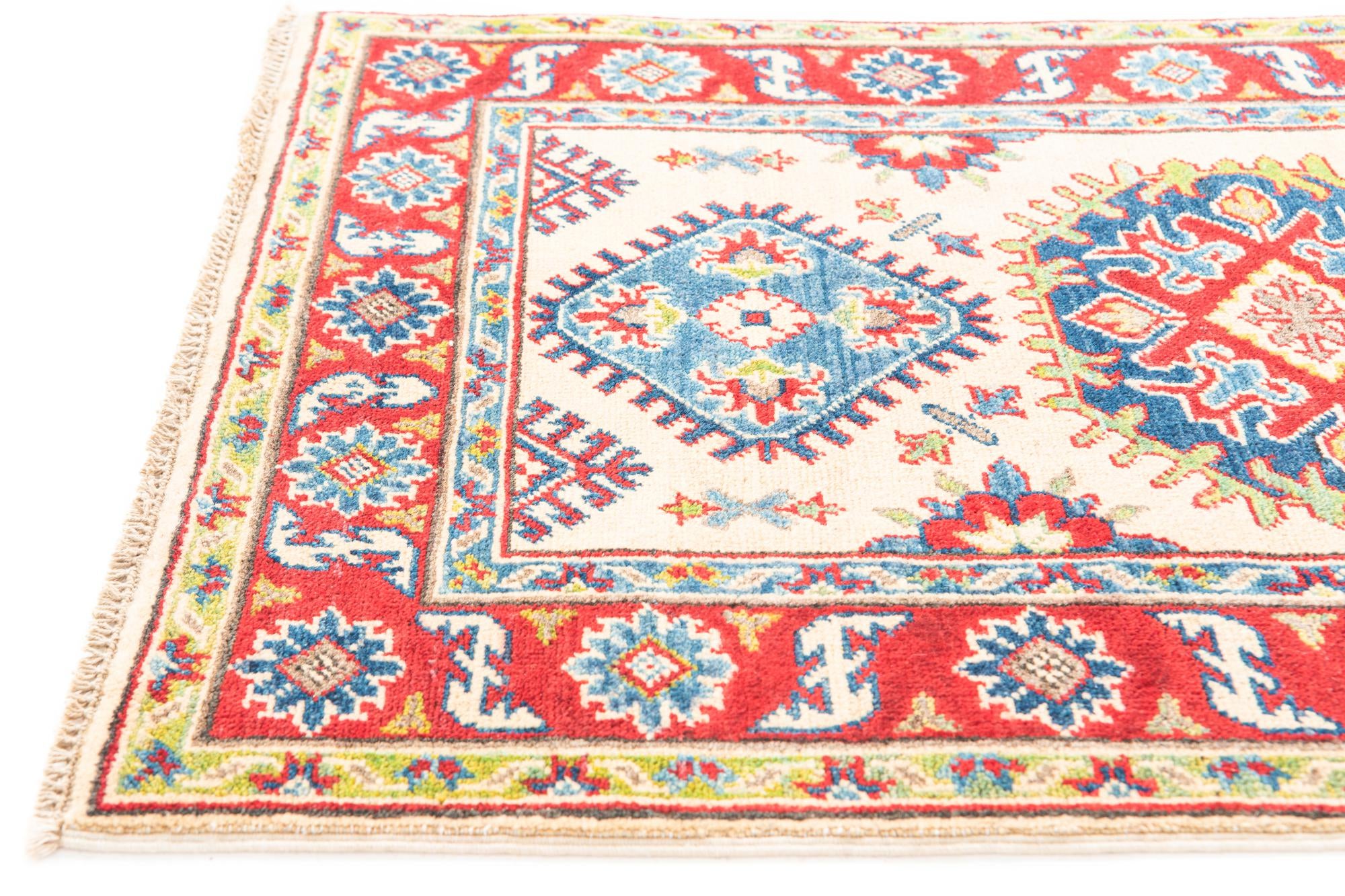 2' 7 x 4' 3 Hand Knotted Kazak Rug