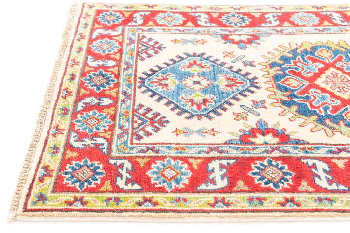 2' 7 x 4' 3 Hand Knotted Kazak Rug