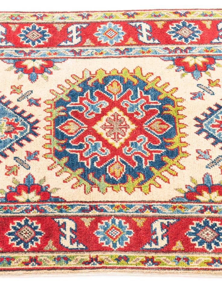 Detail image of 2' 7 x 4' 3  Hand Knotted Kazak Rug
