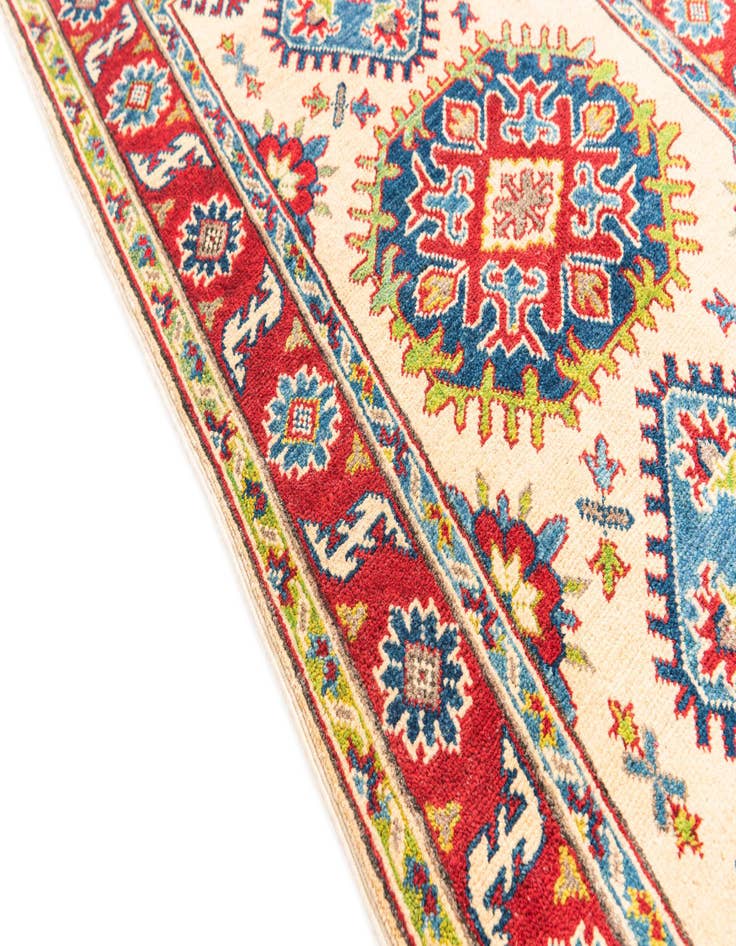 Detail image of 2' 7 x 4' 3  Hand Knotted Kazak Rug