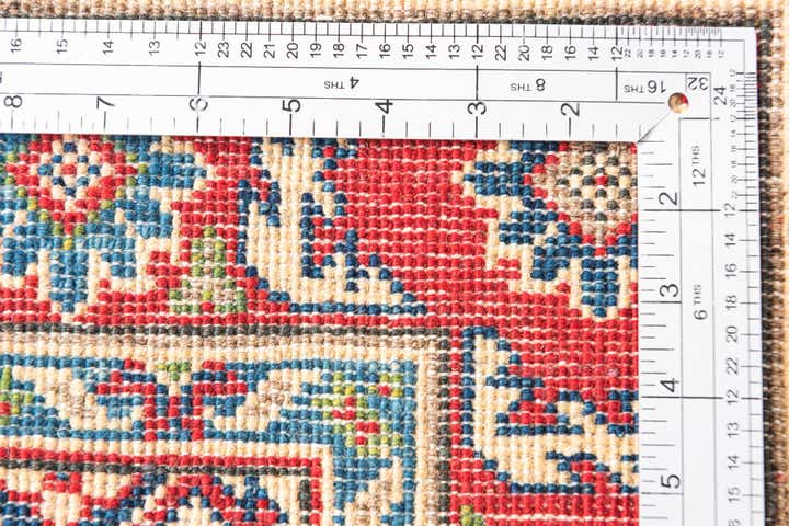 2' 7 x 4' 3 Hand Knotted Kazak Rug