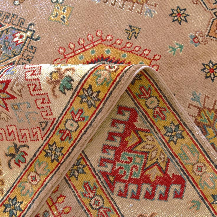 Detail image of 5' 11 x 7' 9 Hand Knotted Kazak Rug