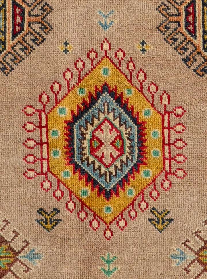 5' 11 x 7' 9 Hand Knotted Kazak Rug