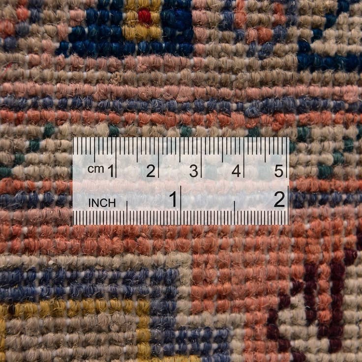 Detail image of 5' 8 x 8' Hand Knotted Kazak Rug