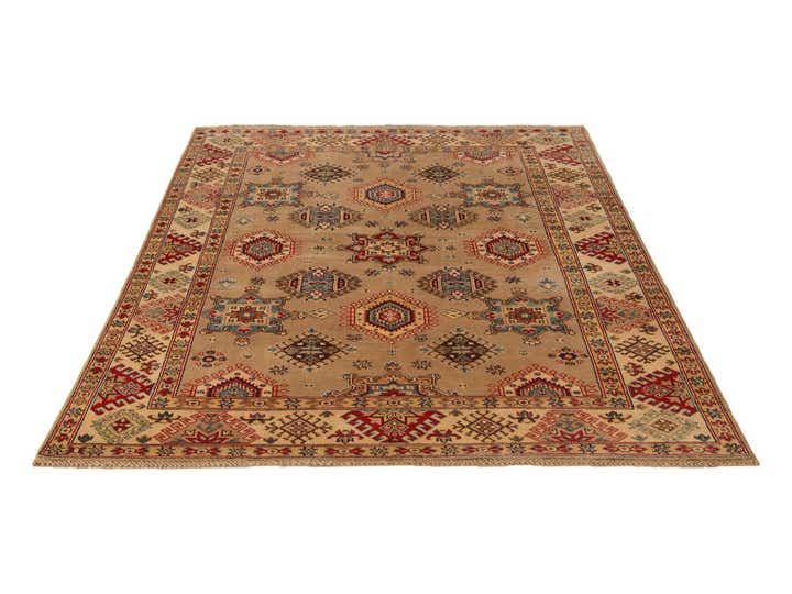 5' 8 x 8' Hand Knotted Kazak Rug