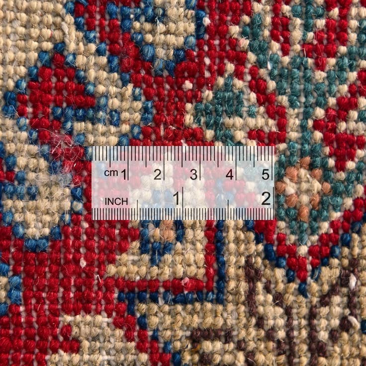Detail image of 5' 8 x 8' Hand Knotted Kazak Rug