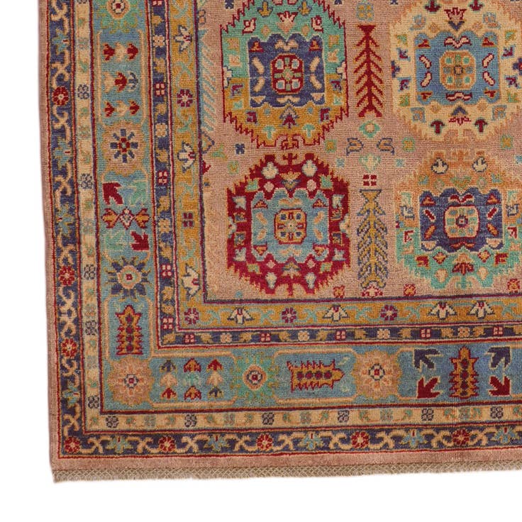 Detail image of 5' 7 x 7' 9 Hand Knotted Kazak Rug